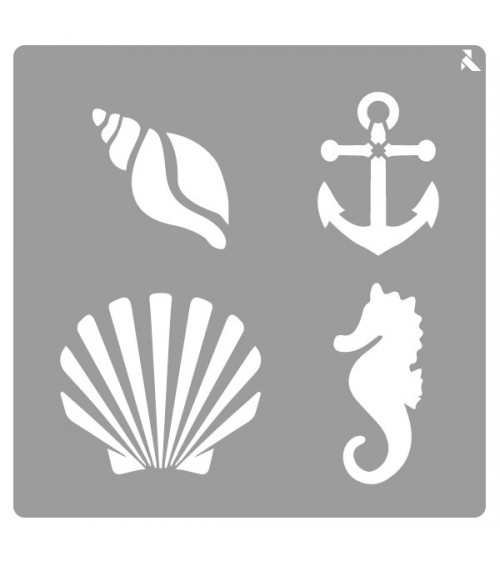 STENCIL ST-03 SEA