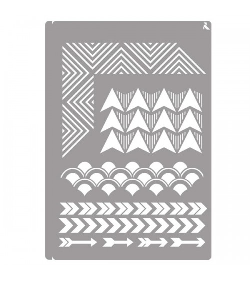 STENCIL ST-21 GEOMETRIC