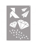STENCIL ST-22 ORIGAMI