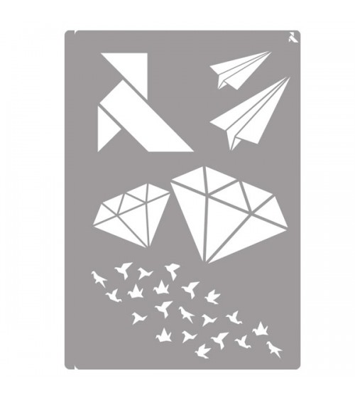STENCIL ST-22 ORIGAMI