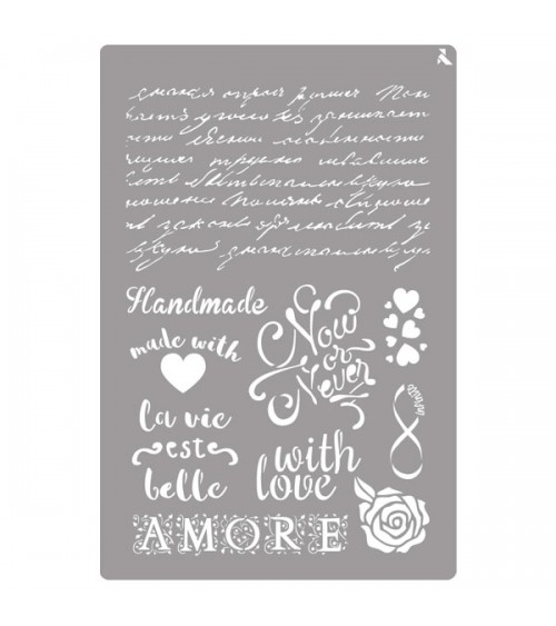 STENCIL ST-26 AMORE