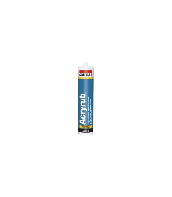 "DESCATALOGADO" ACRYRUB PINTABLE SOUDAL 310ML