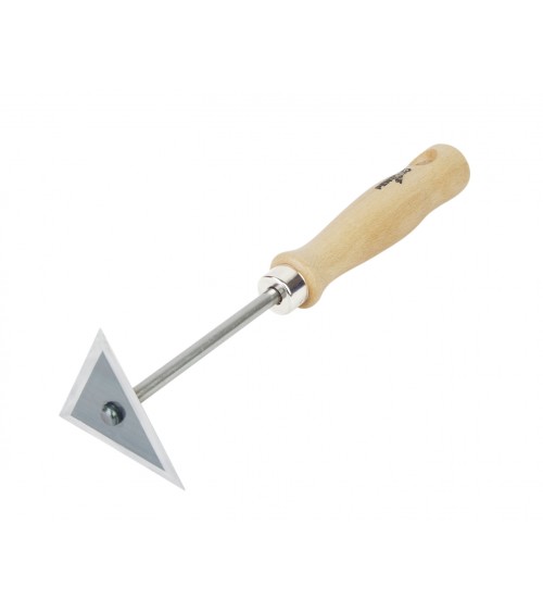 RASQUETA TRIANGULAR  8 CM. M.MADERA