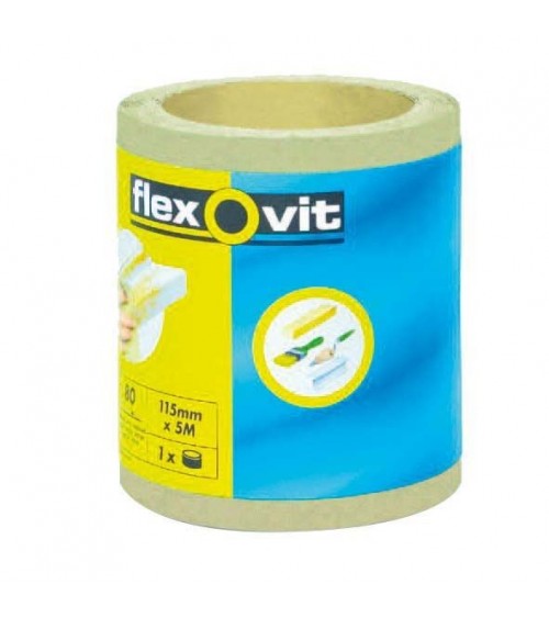 ROLLO LIJA 115X5 GR 120 FLEXOVIT