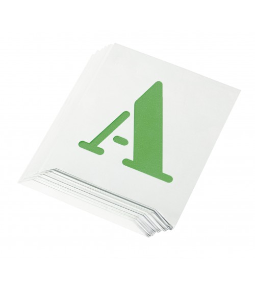 JUEGO 26 LETRAS (A-Z) ROTULACIÓN 9 CM