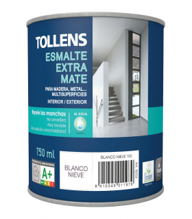 ESMALTE AL AGUA  EXTRA MATE 750 ML