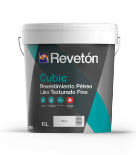 REVESTIMIENTO FACHADA REVETON CUBIC 15LT***