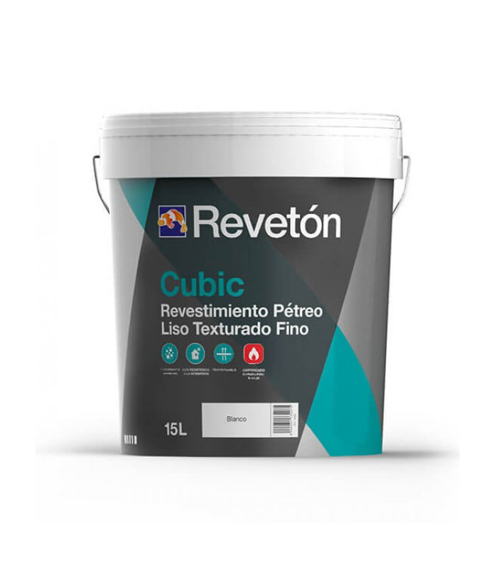 REVESTIMIENTO FACHADA REVETON CUBIC 15LT***