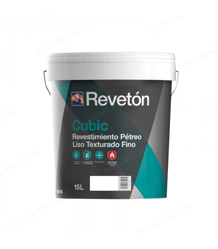 REVESTIMIENTO FACHADA REVETON CUBIC 15LT***