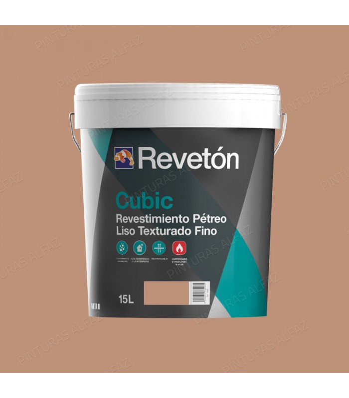 REVESTIMIENTO FACHADA REVETON CUBIC 15LT***