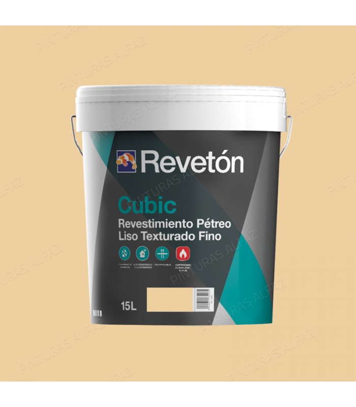 REVESTIMIENTO FACHADA REVETON CUBIC 15LT***