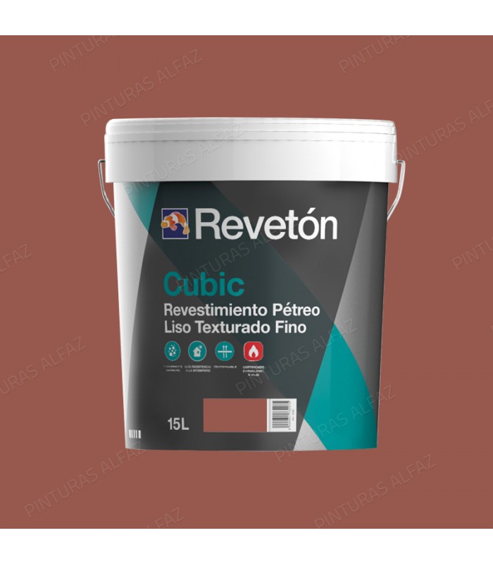 REVESTIMIENTO FACHADA REVETON CUBIC 15LT***