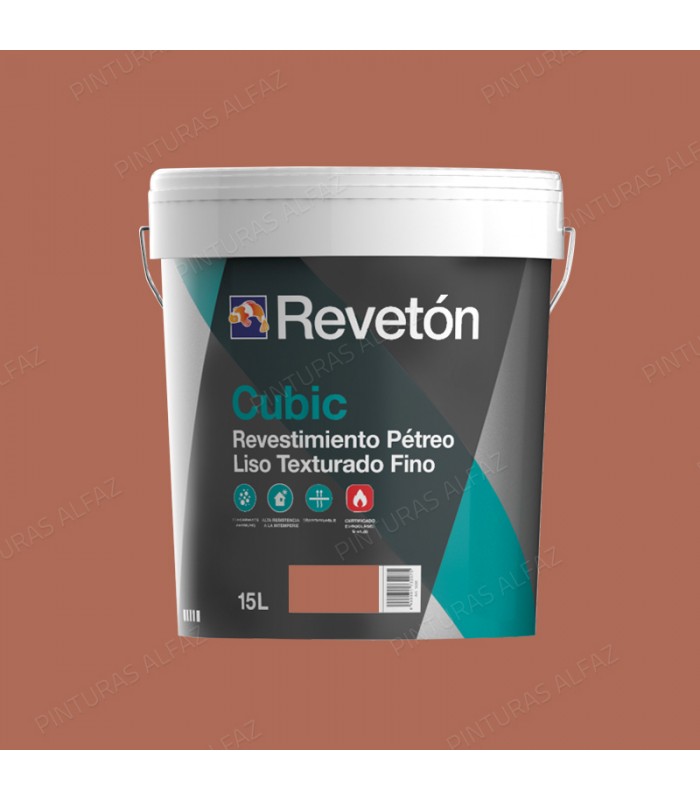 REVESTIMIENTO FACHADA REVETON CUBIC 15LT***