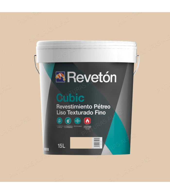 REVESTIMIENTO FACHADA REVETON CUBIC 15LT***