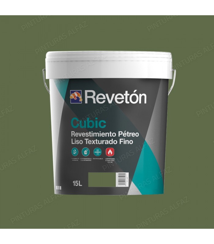 REVESTIMIENTO FACHADA REVETON CUBIC 15LT***
