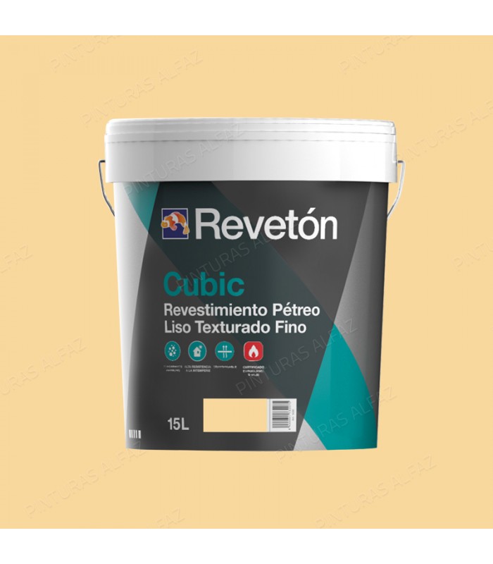 REVESTIMIENTO FACHADA REVETON CUBIC 15LT***