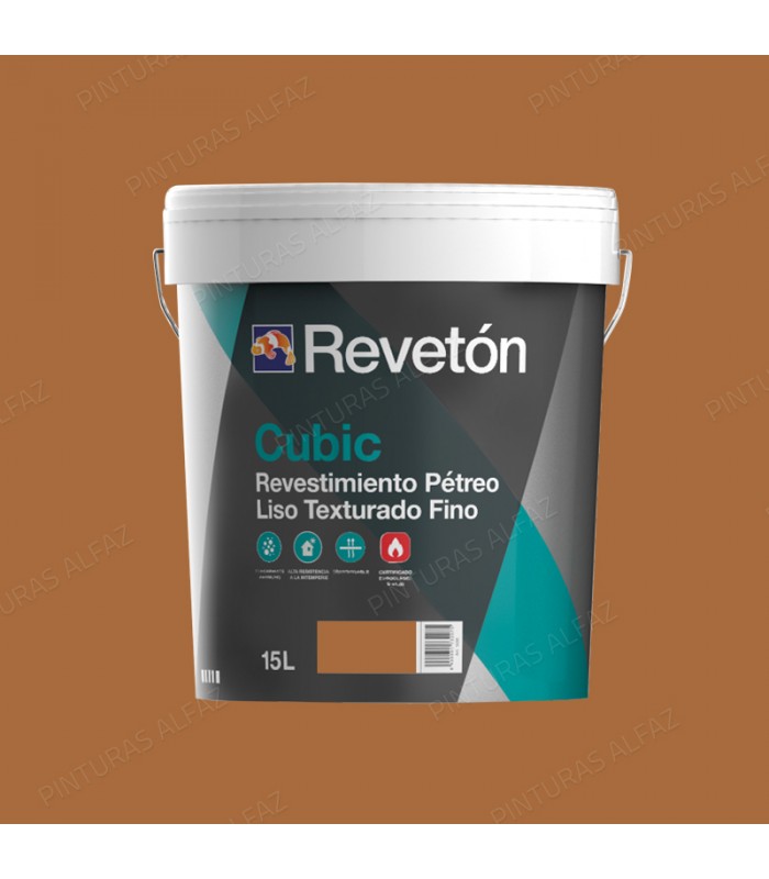 REVESTIMIENTO FACHADA REVETON CUBIC 15LT***