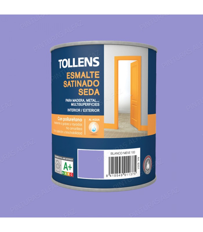 ESMALTE AL AGUA SATINADO SEDA 250 ML