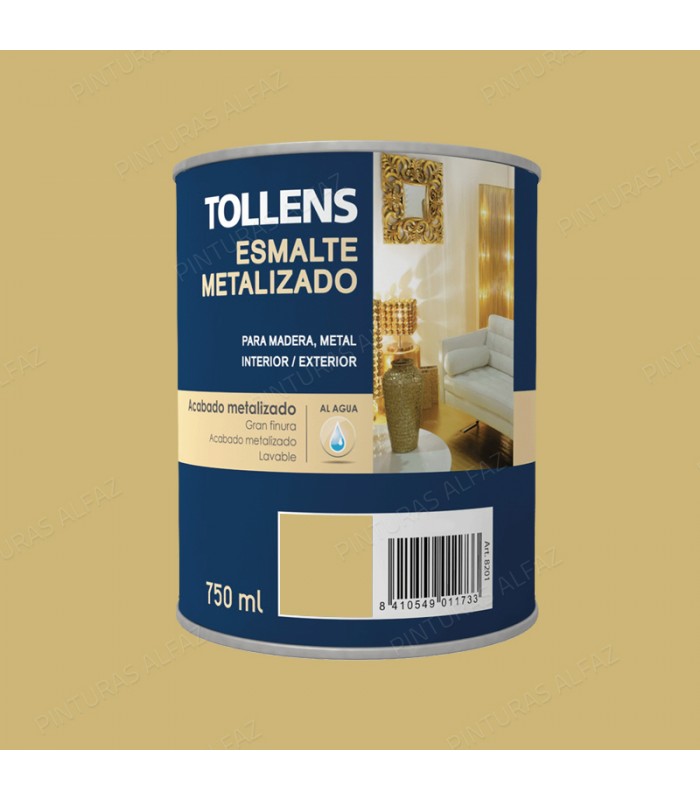 ESM.METALIZADO TOLLENS ORO 750ML