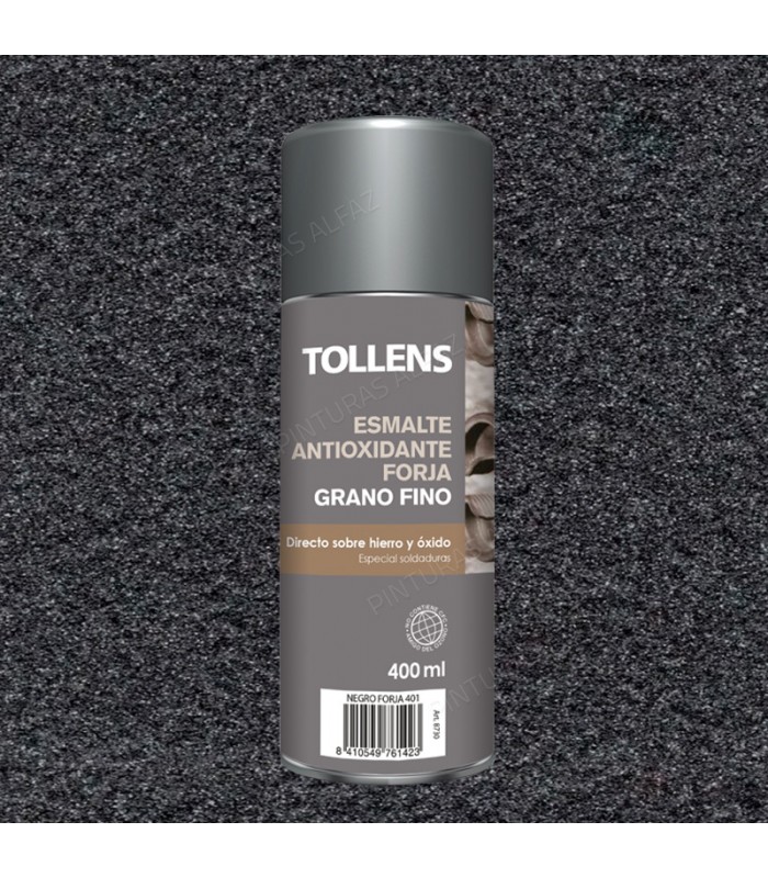"DESCATALOGADO" SPRAY ESMALTE ANTIOXIDANTE FORJA GRANO FINO 400 ML***