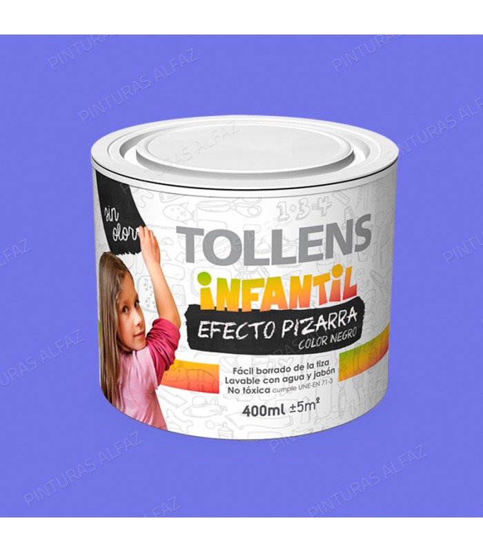 INFANTIL PIZARRA TOLLENS AZUL 400ML ***