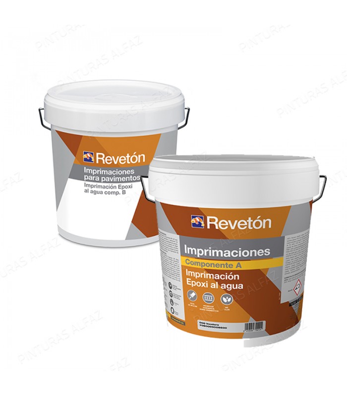 KIT IMPRIMACIÓN EPOXI AL AGUA (COMP.A+B) 3,2LT+0,8LT DE AGUA ***