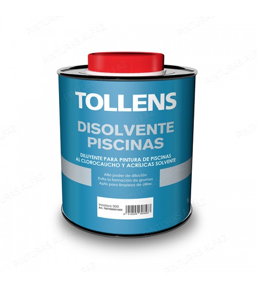 DISOLVENTE PISCINAS INC 1LT