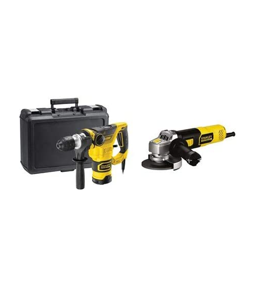 "OFERTA" MARTILLO COMBINADO SDS-PLUS 1.250W + MINI-AMOLADORA