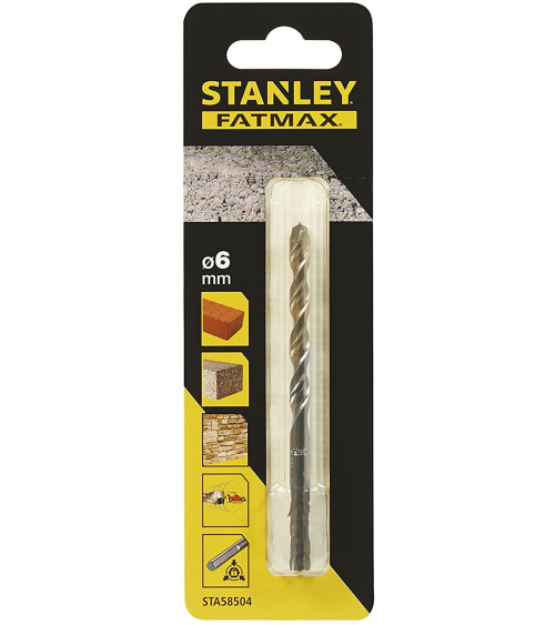 BROCAS PARA PIEDRA CON VÁSTAGO DE 3 CARA 6X100MM