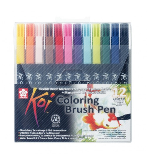 "OFERTA" KOI COLOR PINCEL ESTUCHE 12**