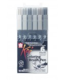 "OFERTA" KOI COLOR BRUSH SET 6**