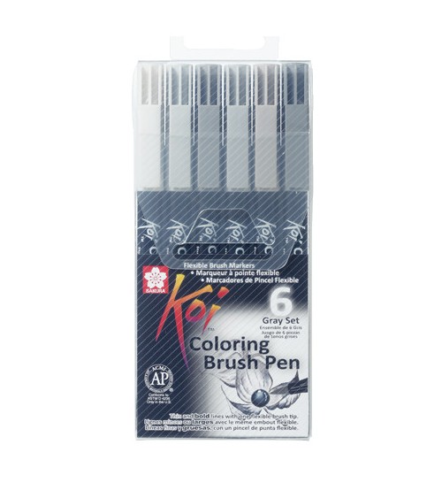 "OFERTA" KOI COLOR BRUSH SET 6**