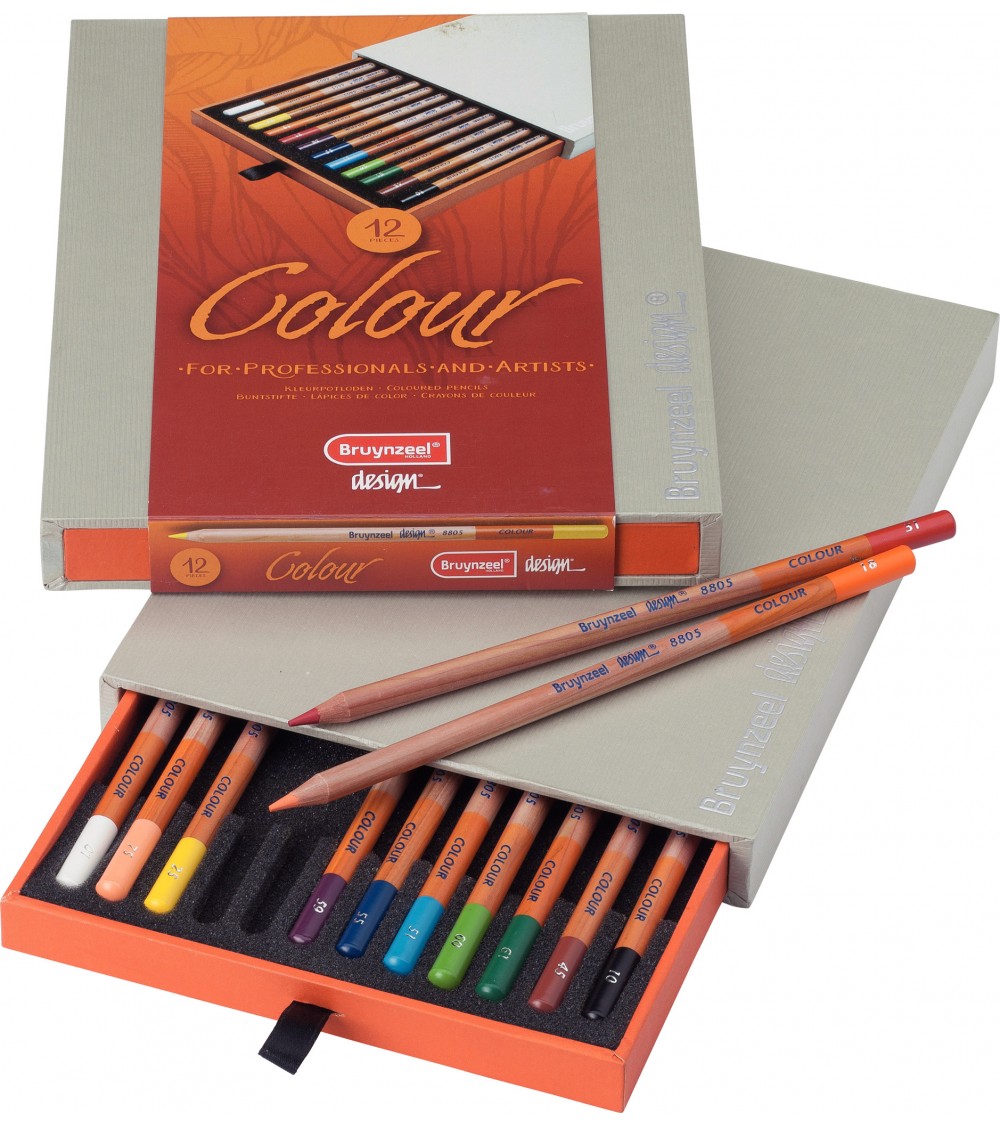 CAJA LAPICES COLORES 12UND