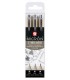"OFERTA" SET ROTULADORES PIGMA MICRON NNEGRO 3 UD ***