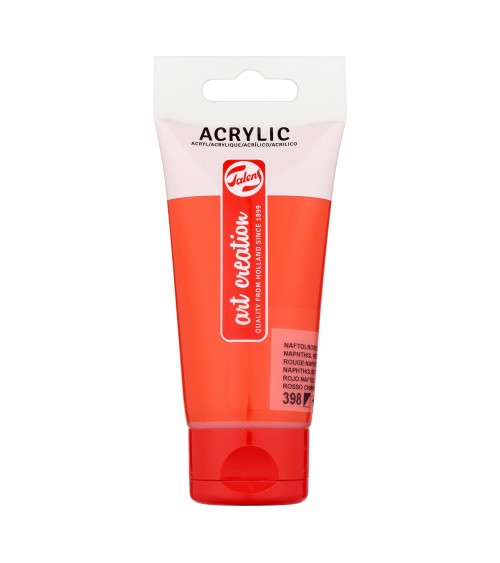 "OFERTA"  TAC ACRIL 75ML ROJO NAFTOL CLARO 398