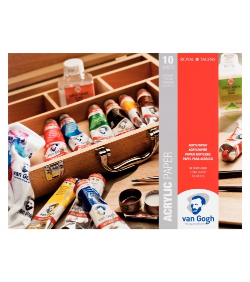 PAPEL PARA ACRILICO GAC PAPEL 30X40 370G