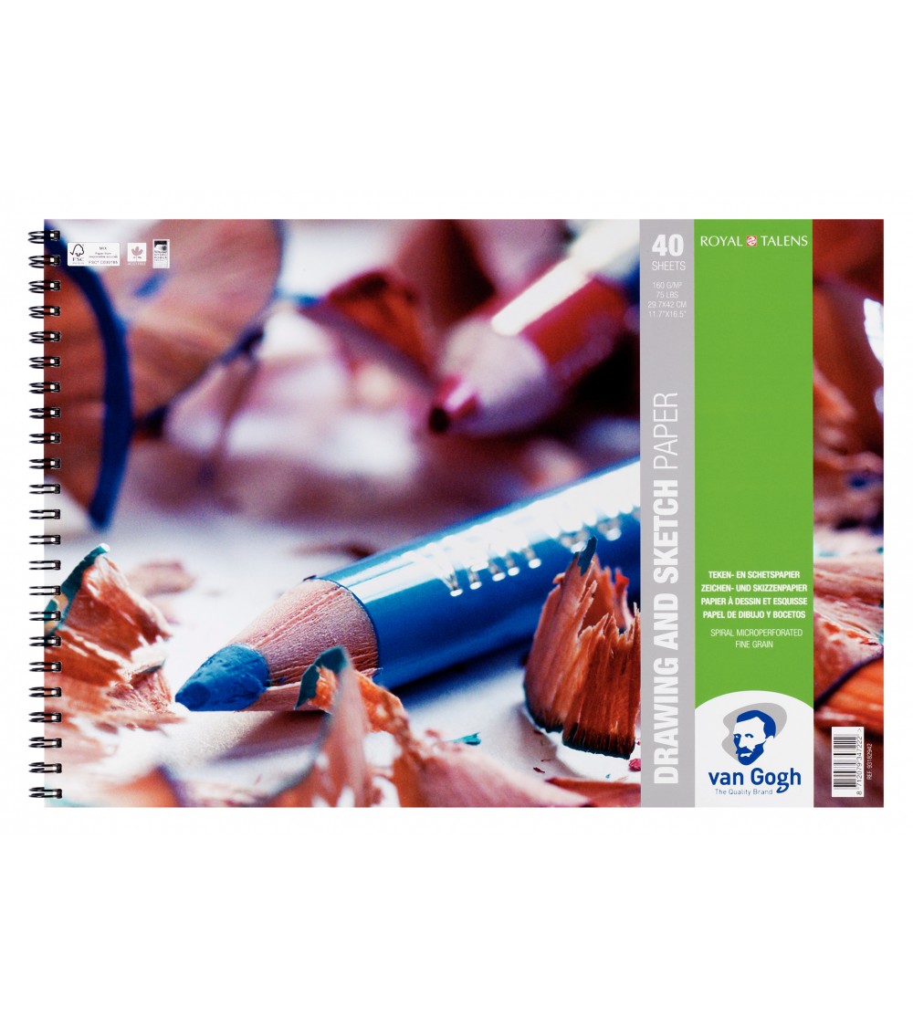 BLOC ESBOZO PAPEL 29,7x42 160G