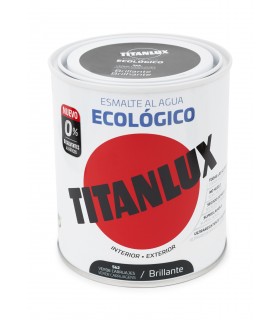 "OFERTA" TITANLUX ESM  AGUA ECO BRILLO VERDE CAR.750ML ***