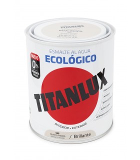 "OFERTA" TITANLUX ESM  AGUA ECO BRILLO BLANCO PIEDRA 750ML ***