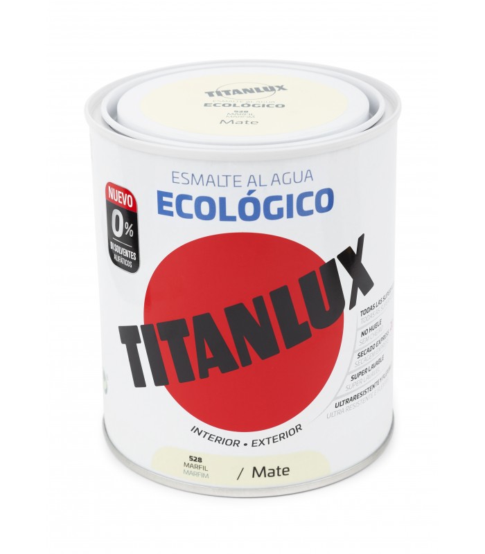 TITANLUX ESM  AGUA ECO MATE MARFIL 750ML ***