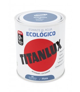 "OFERTA" TITANLUX ESM  AGUA ECO MATE GRIS MAR.750ML ***