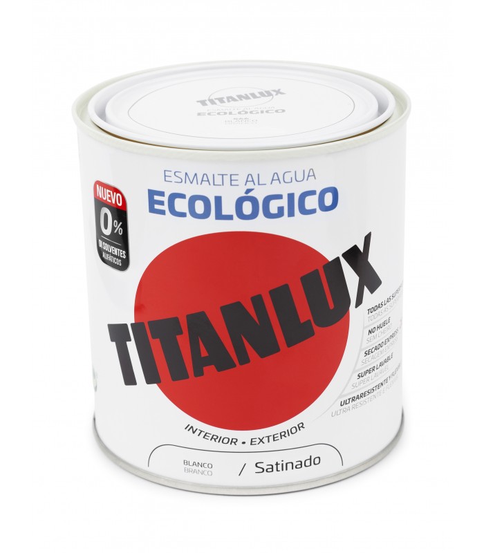 TITANLUX ESM  AGUA ECO SATINADO BLANCO 250ML ***