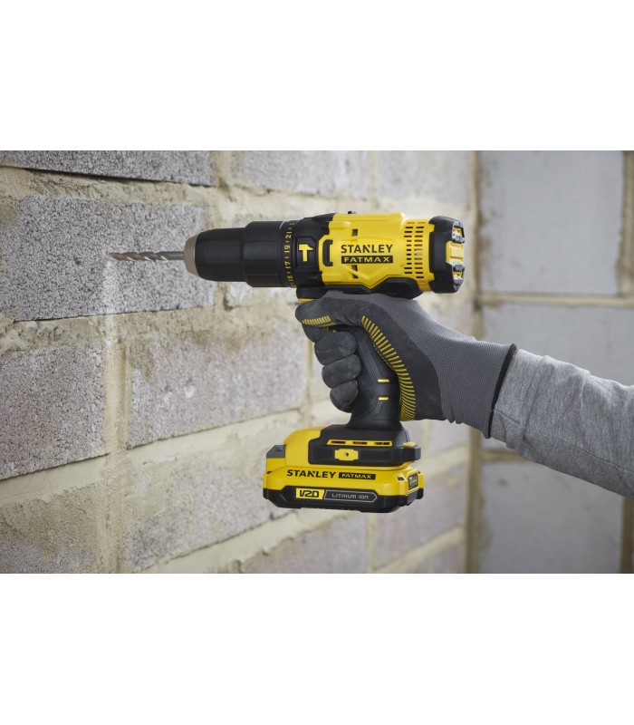 "OFERTA" KIT TALADRO PERCUTOR V20 + SET 50 ACC. + BOLSA