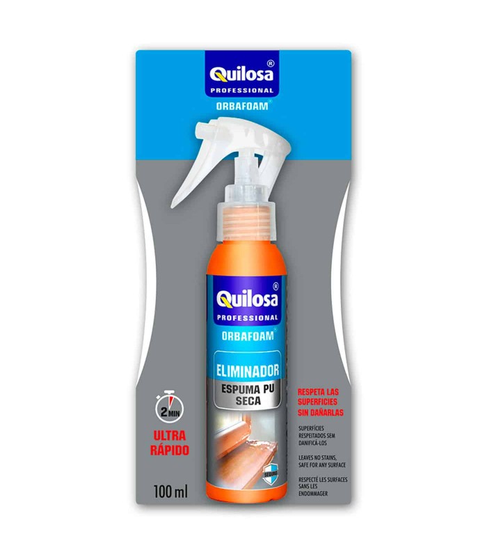 QUILOSA PROFESIONAL ELIMINADOR ESPUMA PU SECA 100ML
