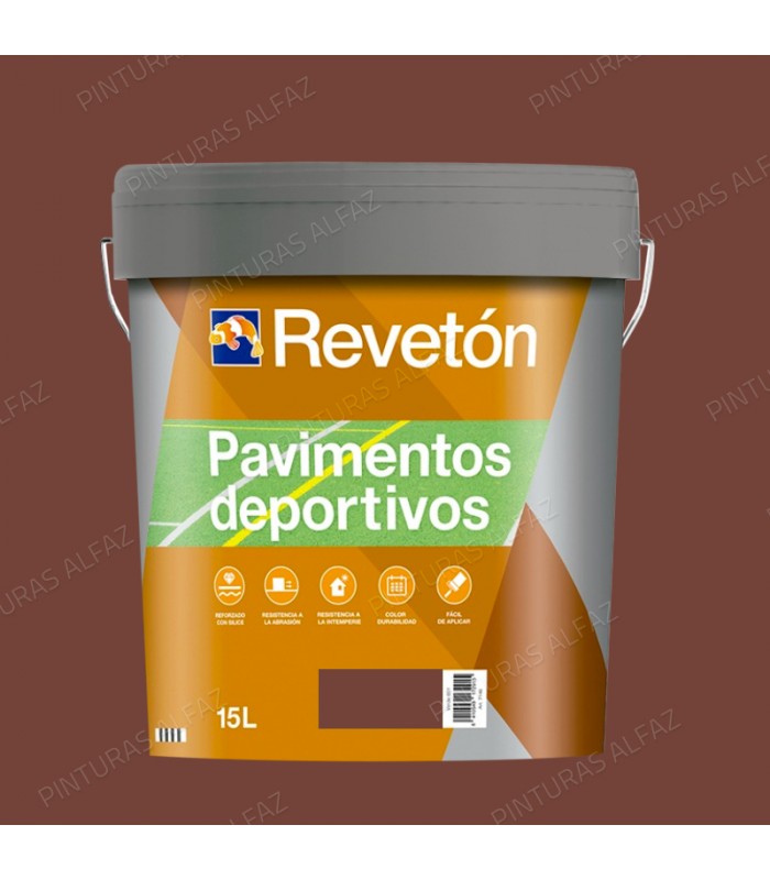 PAVIMENTOS DEPORTIVOS ROJO OXIDO 15LT