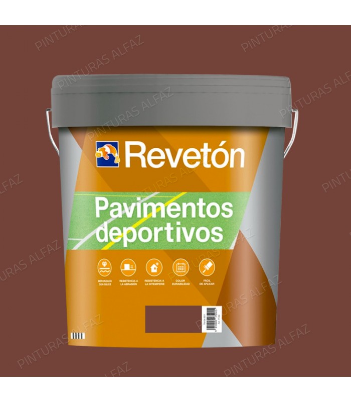 PAVIMENTOS DEPORTIVOS ROJO OXIDO 4LT