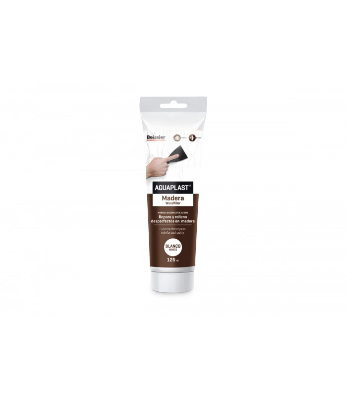 AGUAPLAST MADERA BLANCO TUBO 125ML