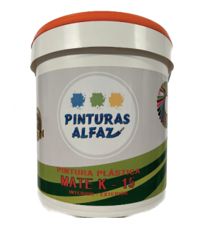 PINTURA PLÁSTICA K-15 4LT