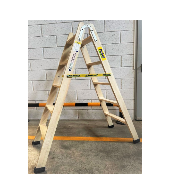 "OFERTA" ESCALERA MADERA 6  PELDAÑOS  BLD06C