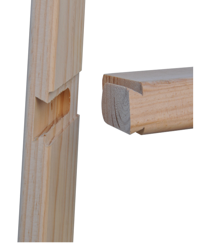 "OFERTA" ESCALERA DE MADERA 3 PELDAÑOS 0,85 metros